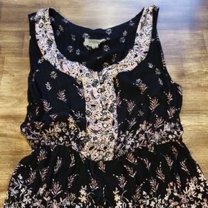 Ecoté Floral Paisley Sleeveless Romper